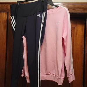Two pc Adidas outfit